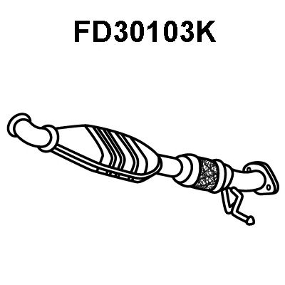 VENEPORTE fd30103k -  Катализатор
