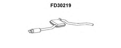 VENEPORTE fd30219 -  Предглушитель выхлопных газов