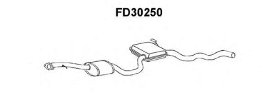 VENEPORTE fd30250 -  Предглушитель выхлопных газов