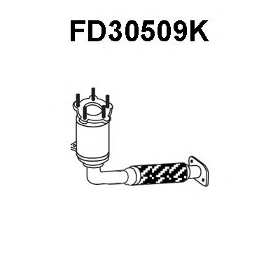 VENEPORTE fd30509k -  Катализатор