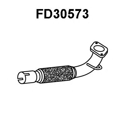 VENEPORTE fd30573 -  Труба выхлопного газа