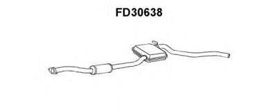 VENEPORTE fd30638 -  Предглушитель выхлопных газов