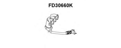 VENEPORTE fd30660k - Катализатор коллектора