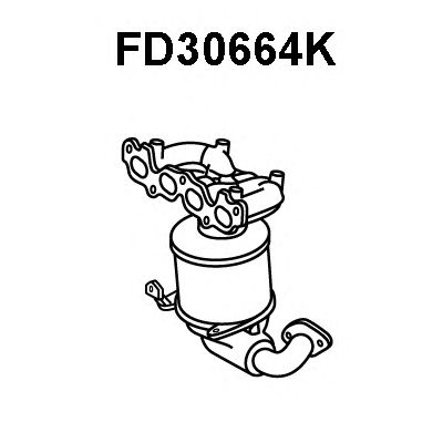 VENEPORTE fd30664k -  Катализатор коллектора
