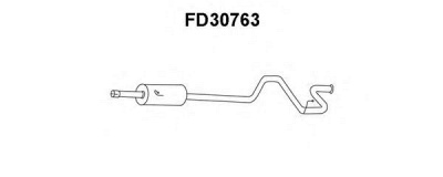 VENEPORTE fd30763 -  Глушитель выхлопных газов конечный