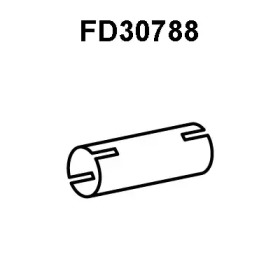 VENEPORTE fd30788 -  Труба выхлопного газа