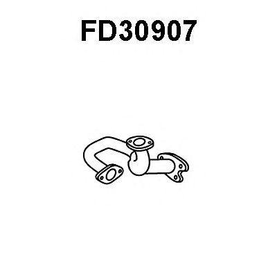 VENEPORTE fd30907 -  Труба выхлопного газа