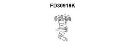VENEPORTE fd30919k - Катализатор коллектора