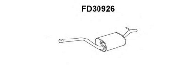 VENEPORTE fd30926 -  Предглушитель выхлопных газов