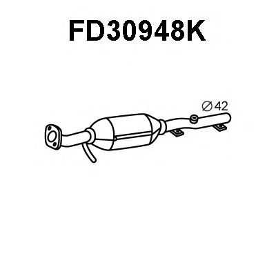 VENEPORTE fd30948k -  Катализатор