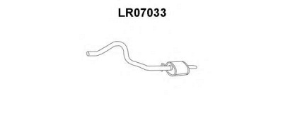 VENEPORTE lr07033 -  Глушитель выхлопных газов конечный