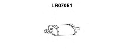 VENEPORTE lr07051 -  Предглушитель выхлопных газов