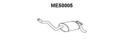 VENEPORTE me50005 -  Глушитель выхлопных газов конечный