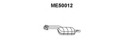 VENEPORTE me50012 -  Предглушитель выхлопных газов