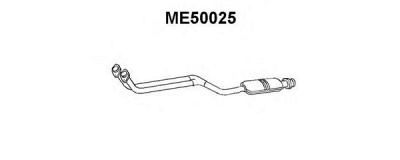 VENEPORTE me50025 -  Предглушитель выхлопных газов