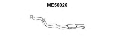 VENEPORTE me50026 -  Предглушитель выхлопных газов