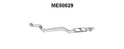 VENEPORTE me50029 -  Предглушитель выхлопных газов