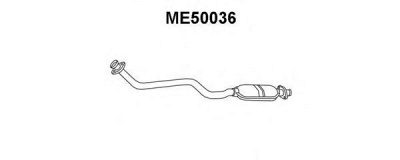 VENEPORTE me50036 -  Предглушитель выхлопных газов