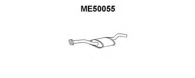 VENEPORTE me50055 -  Средний глушитель выхлопных газов