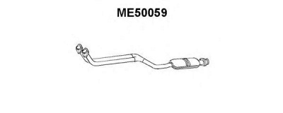 VENEPORTE me50059 -  Предглушитель выхлопных газов