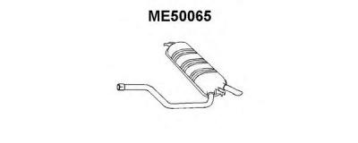 VENEPORTE me50065 -  Глушитель выхлопных газов конечный