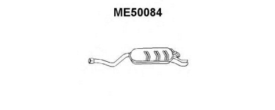 VENEPORTE me50084 -  Глушитель выхлопных газов конечный