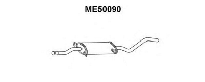 VENEPORTE me50090 -  Предглушитель выхлопных газов