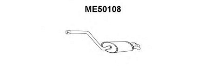 VENEPORTE me50108 -  Глушитель выхлопных газов конечный