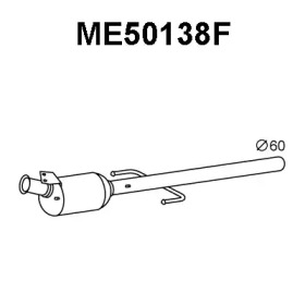 VENEPORTE me50138f -  Сажевый / частичный фильтр, система выхлопа ОГ