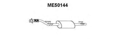 VENEPORTE me50144 -  Предглушитель выхлопных газов