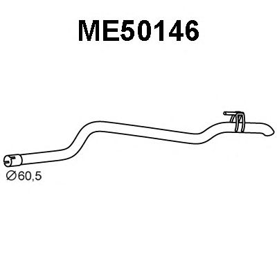 VENEPORTE me50146 -  Труба выхлопного газа
