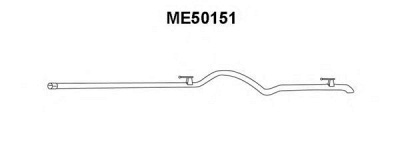 VENEPORTE me50151 -  Труба выхлопного газа