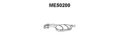 VENEPORTE me50200 -  Средний глушитель выхлопных газов