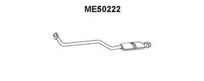 VENEPORTE me50222 -  Предглушитель выхлопных газов