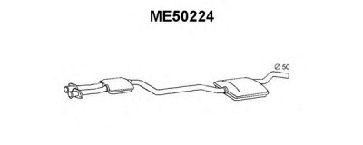 VENEPORTE me50224 -  Предглушитель выхлопных газов