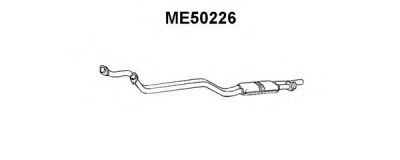 VENEPORTE me50226 -  Предглушитель выхлопных газов