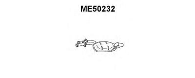 VENEPORTE me50232 -  Предглушитель выхлопных газов