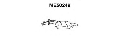 VENEPORTE me50249 -  Предглушитель выхлопных газов