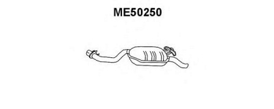 VENEPORTE me50250 -  Глушитель выхлопных газов конечный