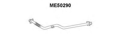 VENEPORTE me50290 -  Труба выхлопного газа