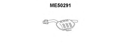 VENEPORTE me50291 -  Предглушитель выхлопных газов