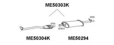 VENEPORTE me50303k - Катализатор