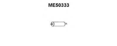 VENEPORTE me50333 -  Глушитель выхлопных газов конечный