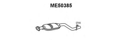 VENEPORTE me50385 -  Предглушитель выхлопных газов