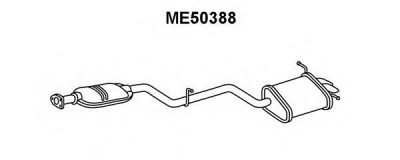 VENEPORTE me50388 -  Глушитель выхлопных газов конечный