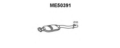 VENEPORTE me50391 -  Предглушитель выхлопных газов