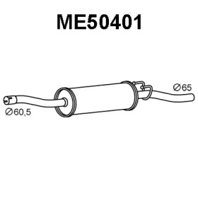 VENEPORTE me50401 -  Глушитель выхлопных газов конечный