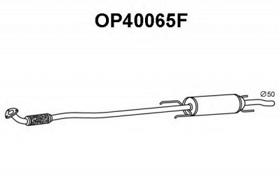 VENEPORTE op40065f -  Сажевый / частичный фильтр, система выхлопа ОГ