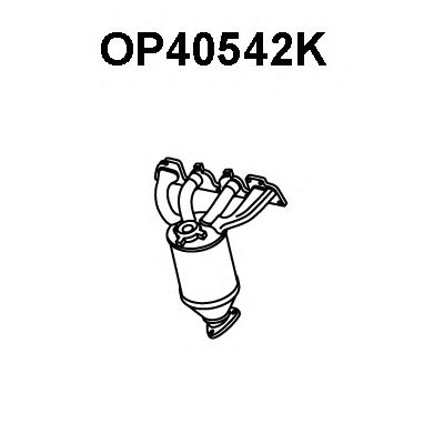VENEPORTE op40542k - Катализатор коллектора