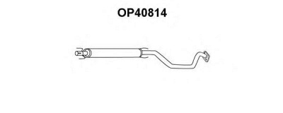 VENEPORTE op40814 -  Предглушитель выхлопных газов